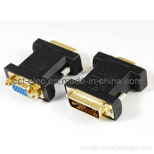 DVI (12+5) Male to VGA Female Adaptor